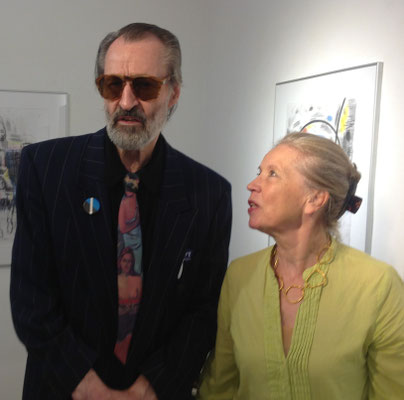 Reimo Wukounig und Judith Walker ©Galerie Walker und beim Künstler
