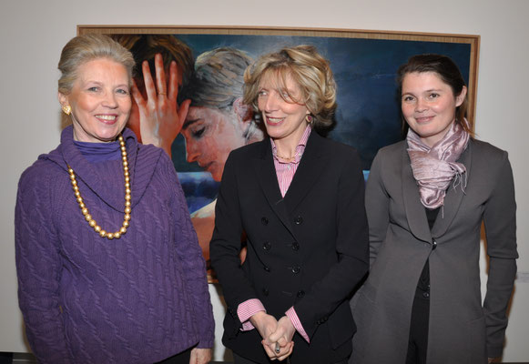 Judith Walker, Xenia Hausner, Carolin Walker ©Galerie Walker und bei der Künstlerin 