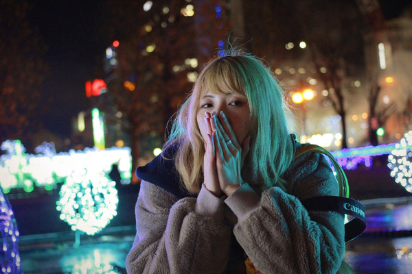 model 夕