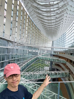 見事な東京国際フォーラムの建築