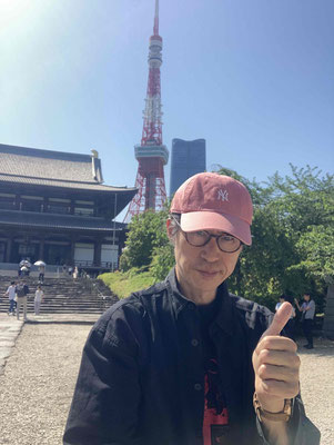 増上寺と東京タワー
