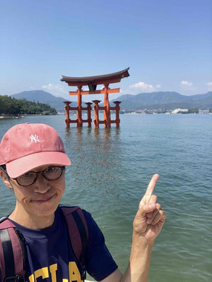 大鳥居とミツオ
