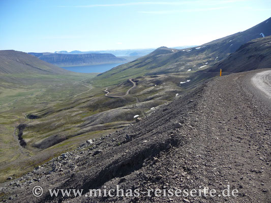 Auf dem Weg nach Isafjördur