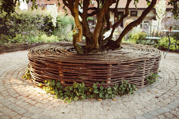 Kastanienholz zäune und garten design staketenzaun aus kastanienholz
