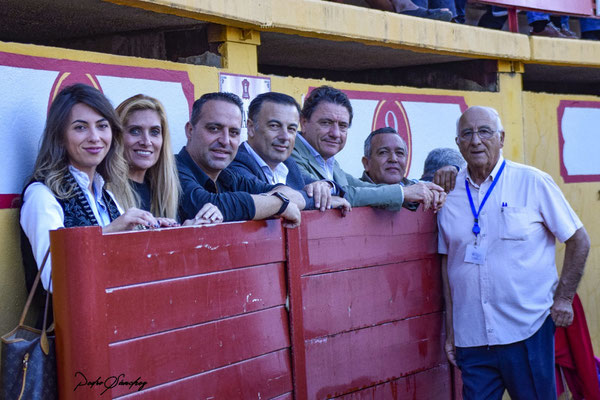 Burladero de Autoridades y Eduardo Ordóñez