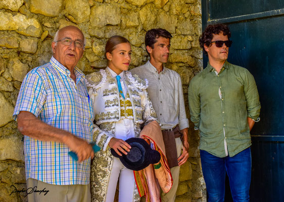 Eduardo Ordoñez, Olga Casado, Rafael de Juli y Miguel Abellán. 