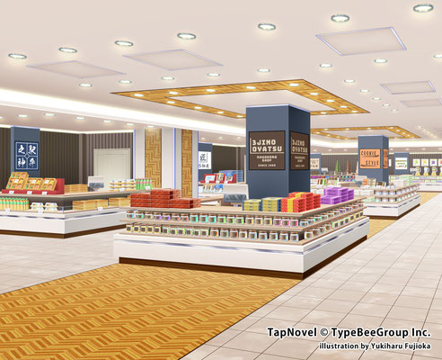 デパ地下＠東急エージェンシー様×TapNovel様のコラボコンテスト用渋谷背景