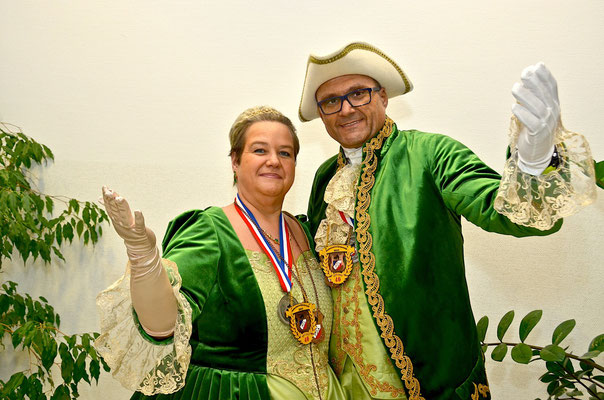 Offizielles Bild Unser  Landesprinzenpaar 2018 Claudia II und Thomas III von Staplerburg (c) Faschingsgilde Traiskirchen