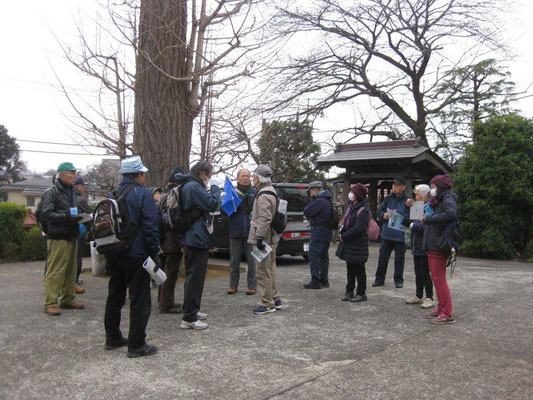 福生寺本堂前