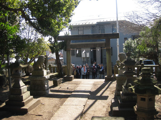 今宿神明社　鳥居