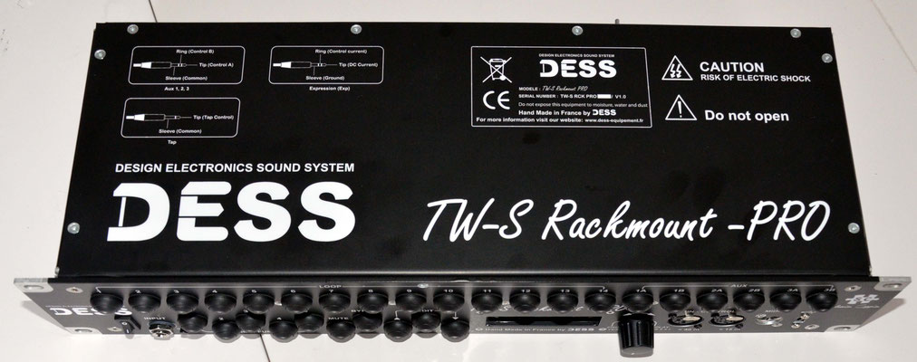 TW-S 14 Pro, Switcher d'effet, Midi, Switching, System, effects, pedals, amplifier, dess, tuner, Spliter, sélécteur, multi-pilotage