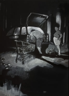 Saison, 2020, Acryl auf MDF