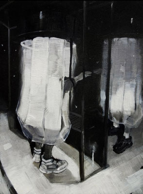 Buffalo, 2020, Acryl auf MDF