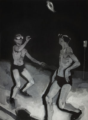 Ufo, 2020, Acryl auf MDF