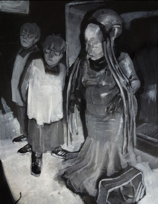 Sternsinger, 2020, Acryl auf MDF