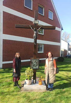 Eva-Maria Schmeier (l.) und Bernadette van Gessel
