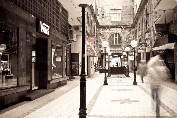 shopping mall in Belgrad