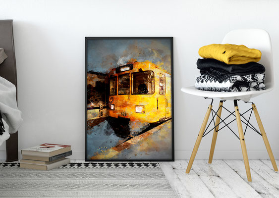 Digital Painting SUBWAY