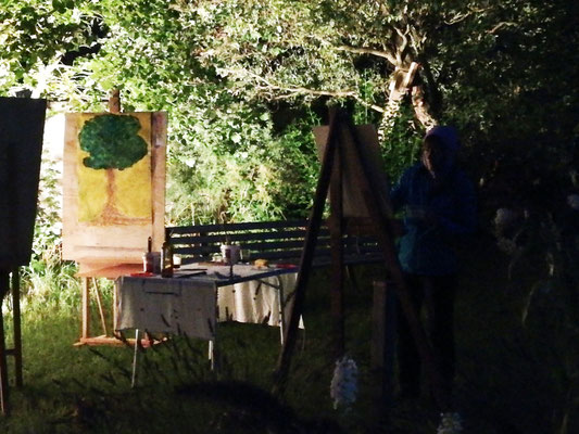 Malkurs am Wochenende in der Uckermark