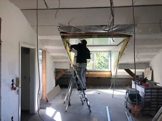 Gauben Verkleidung Trockenbau 