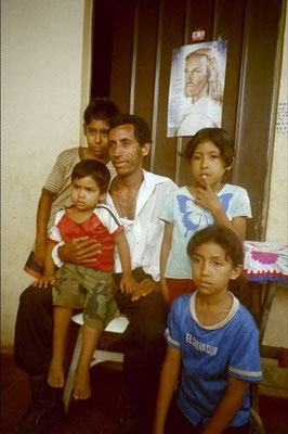 Jose Manuel und seine Familie 2005