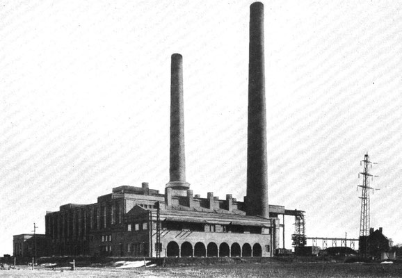 Blick auf das Großkraftwerk Main-Weser (1924)