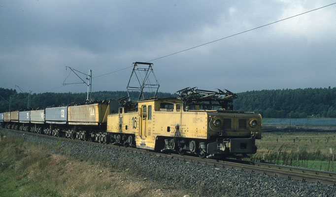 Abraumzug bei Zimmersrode (1982) (Foto: Steamy)