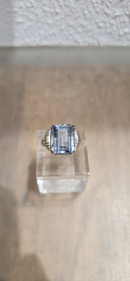 Blau Topas Ring Nr 9