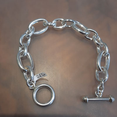 Schiffankerkettenarmband, Ankerkettenarmband 925er Sterling Silber