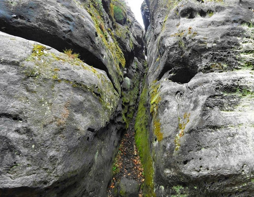 Ehemalige Stiege, Kletterstelle Nr. 2
