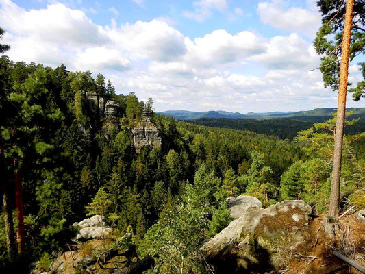 Aussicht von der Rosengartenbastei