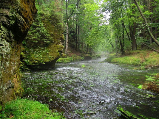2. Bachdurchquerung