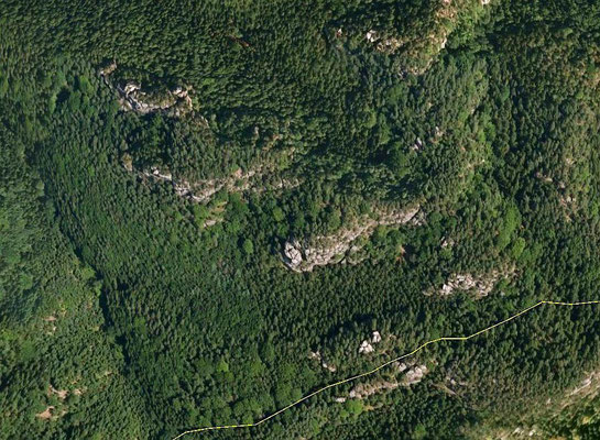 Langes Horn, Satellitenkarte, Quelle: Google Earth