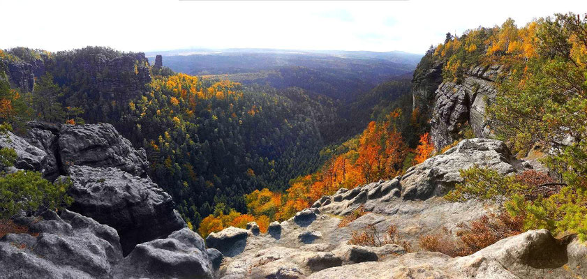 Aussicht Langegrundwände