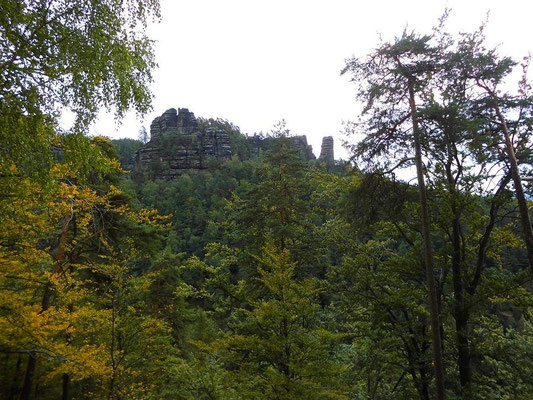 Alte Wenzelwand und Kleiner Prebischkegel