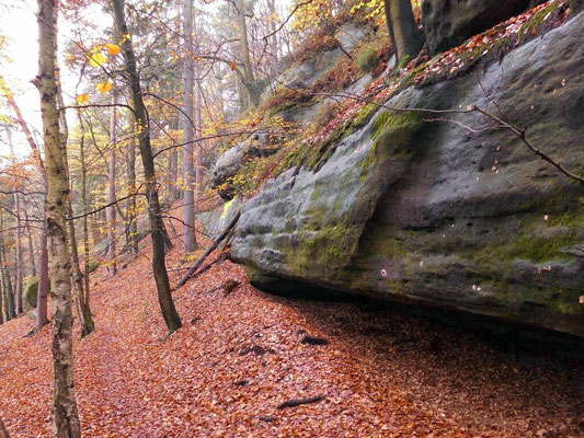 Wanderweg zum Tunnel