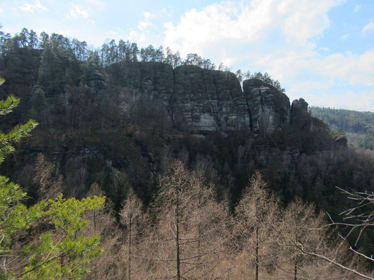 Blick vom Hickelkopf zum Langen Horn