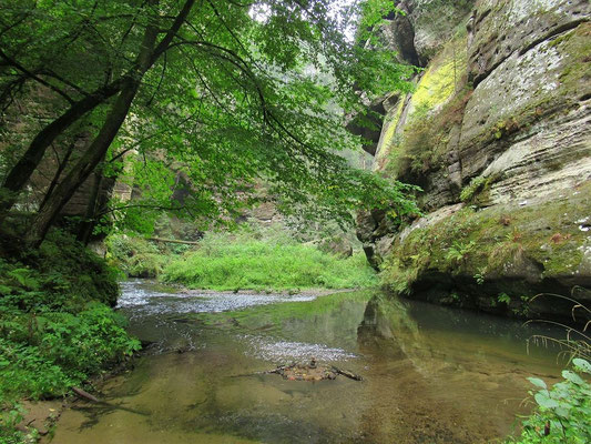 6. Bachdurchquerung