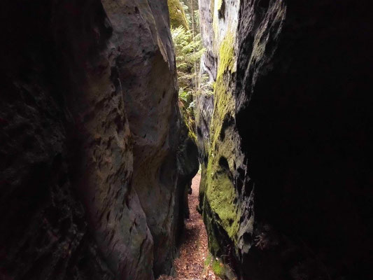 Oberer Teil der Drachenstiege