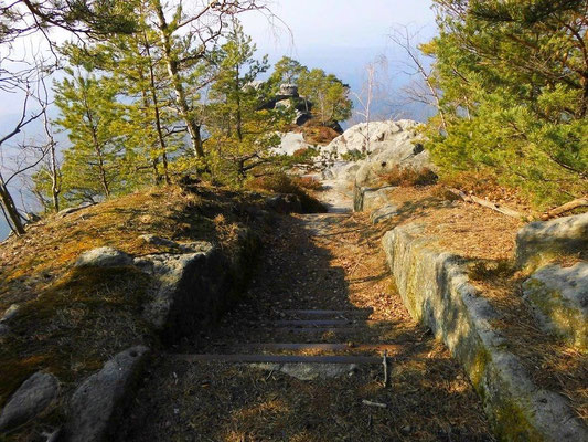 Treppe aufs Prebischtor