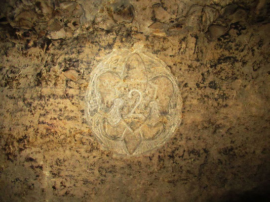 Wappen in der Hohlen Teufe
