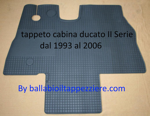 Tappeto cabina ducato -camper-furgone-ambulanza anno 1993/2006 By ballabioiltappezziere.co