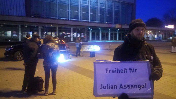 Free Assange Cottbus 15.03.2021