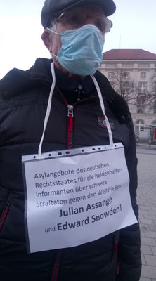 Free Assange Cottbus 22.03.2021