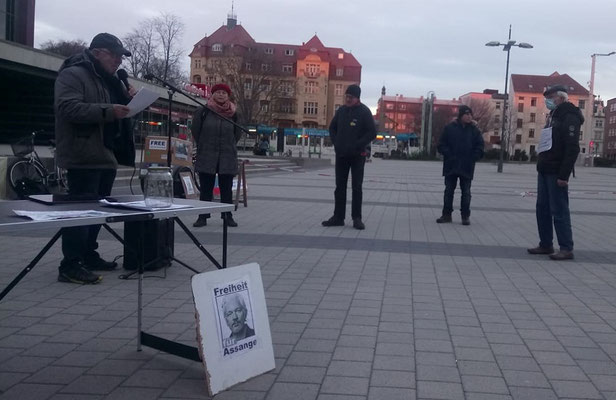 Free Assange Cottbus 22.03.2021