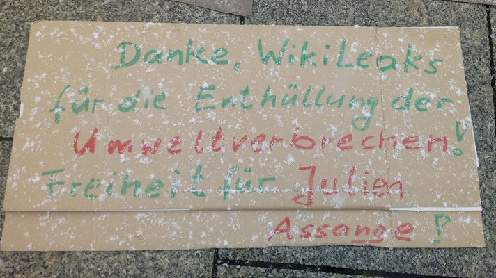 Free Assange Cottbus 19.03.2021