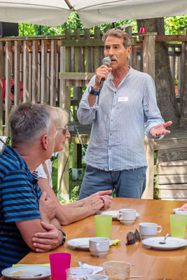 Präsident Marino dankte den Anwesenden für ihre Unterstützung.