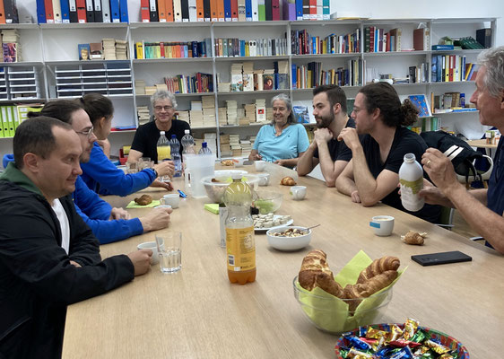 Beladeaktion geschafft - Kaffeepause verdient! :-)