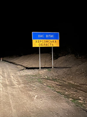Es gibt ganz verschiedene Strassen in der Ukraine...