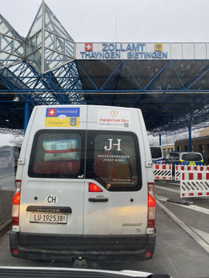 Grenzüberquerung am Donnerstagabend